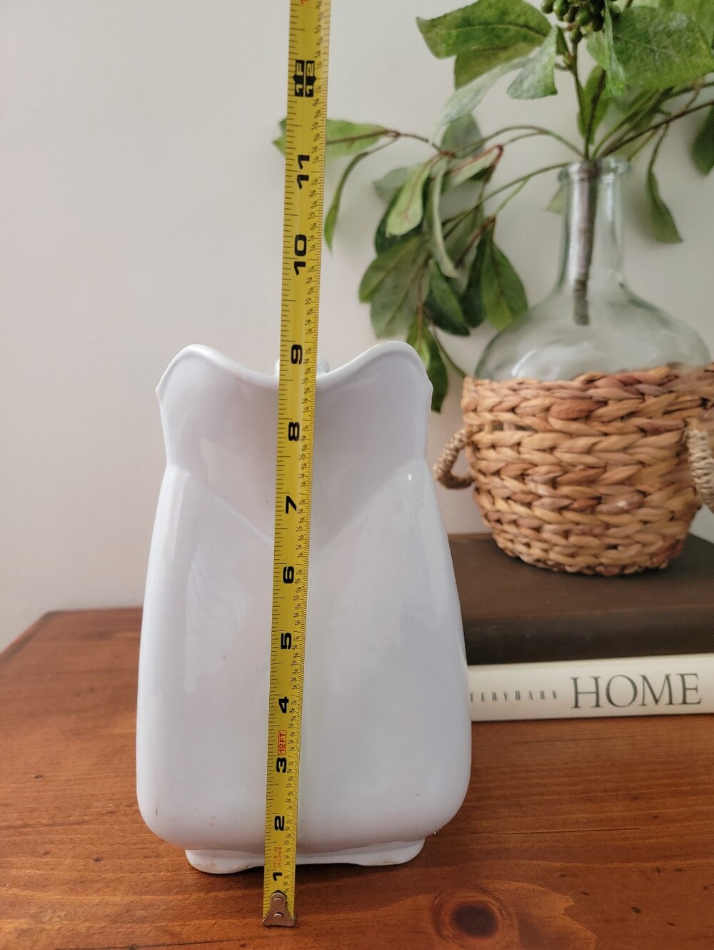 Vintage J & G Meakin Hanley England Ironstone China Large White Water  Pitcher - Picture 12 of 15